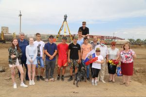 Астраханские поисковики и жители с.Солянка встали на защиту бетонного ДОТа